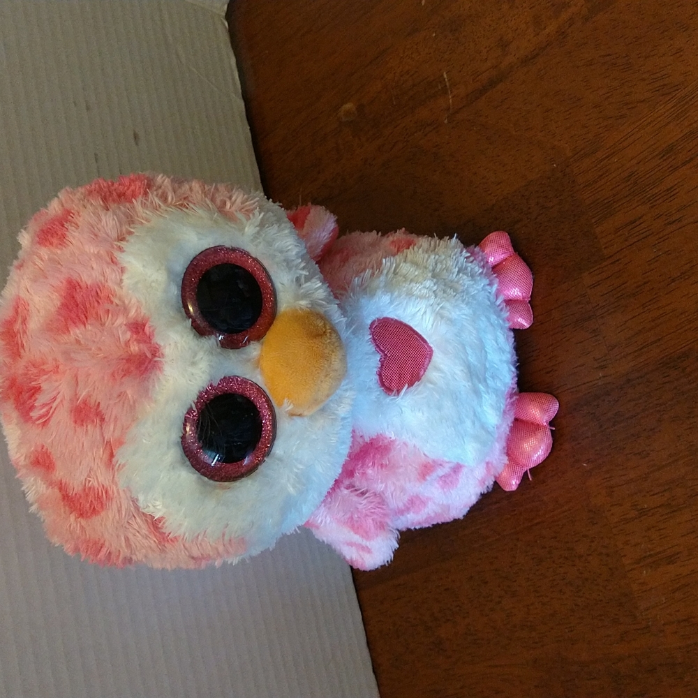 GUC. Very well loved ty beanie baby Boos Owl named Juliet.